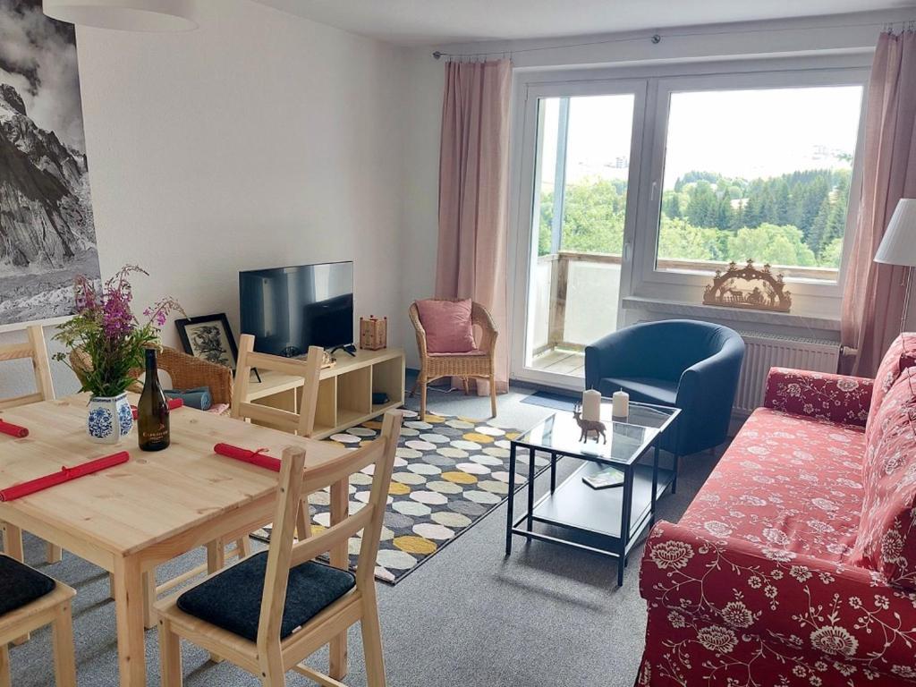 Zauberberg, Schneehase & Glitzerhirsch Apartment Oberwiesenthal